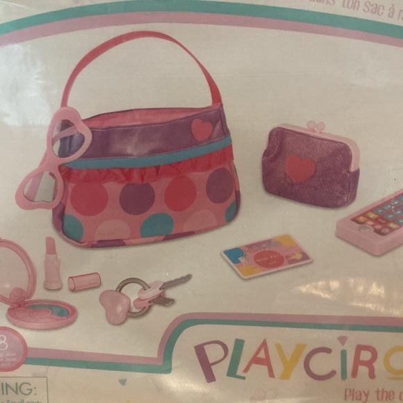 Play Circle by Battat Princess purse style set pretend play multicolor bag NIB - Picture 4 of 7